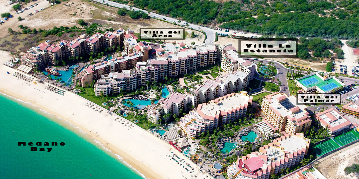 Arial view of Resort Complex